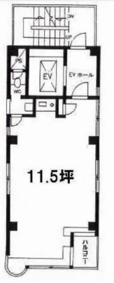 第2小高ビル 5 フロア図面 5