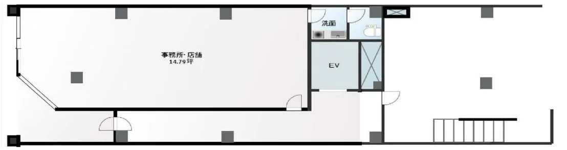 林田ビル 1 フロア図面 11