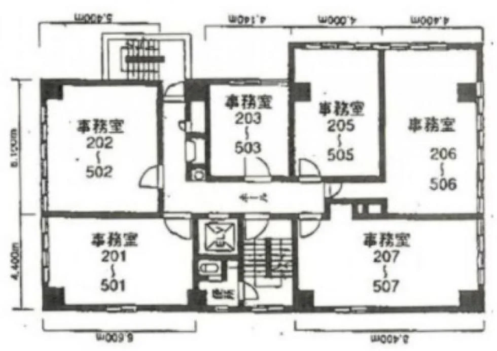 ファイブビル八丁堀 6 フロア図面 7