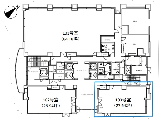 パシフィックマークス月島 1 フロア図面 11