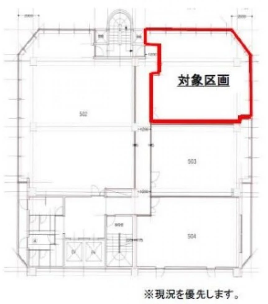 KEC銀座ビル 5 フロア図面 11