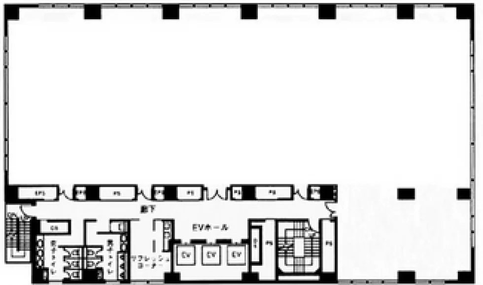京橋TDビル 3 フロア図面 4
