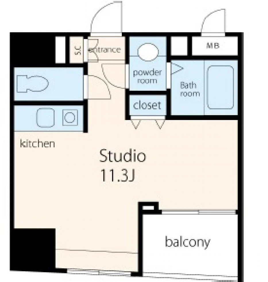 VORT銀座residence 2 フロア図面 9
