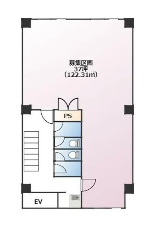 宝国ビル 3 フロア図面 5