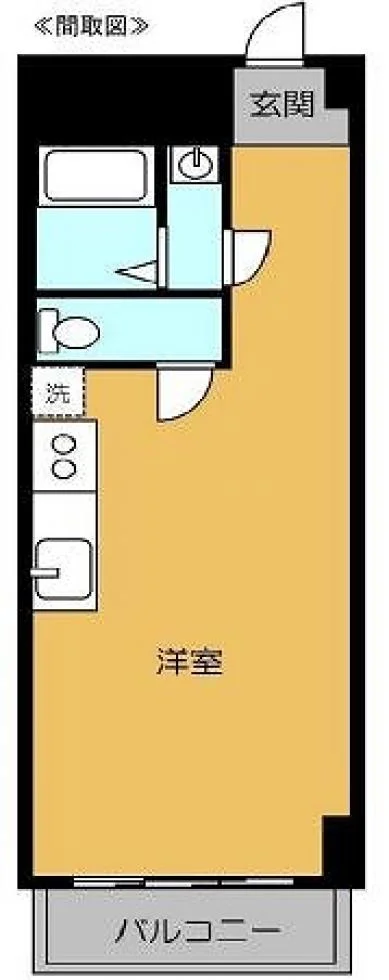 秀和第2築地レジデンス 4 フロア図面 5