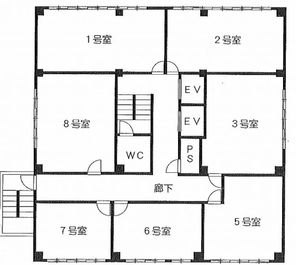 15山京ビル 5 フロア図面 9