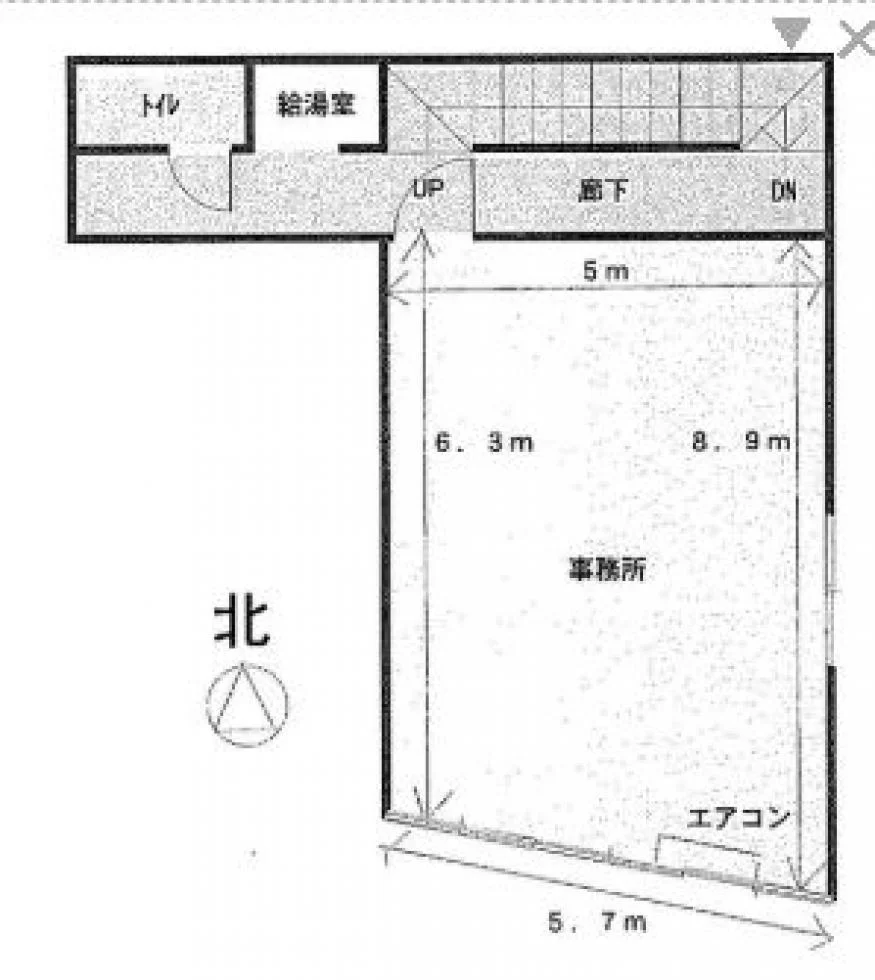 八重洲優和ビル 4 フロア図面 2