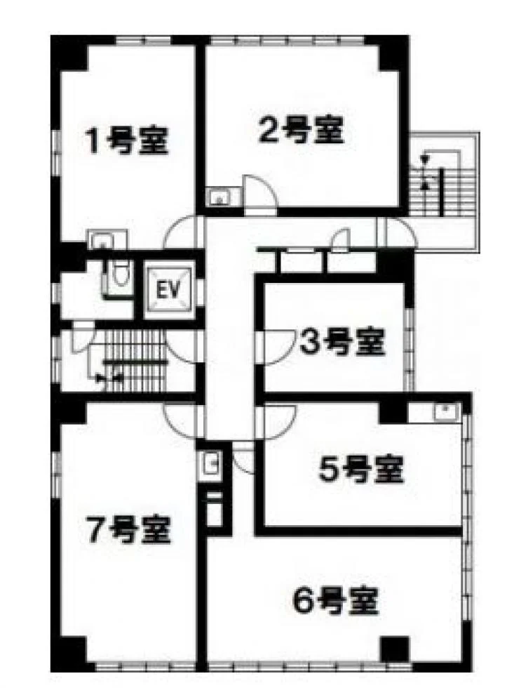 ファイブビル八丁堀 5 フロア図面 10
