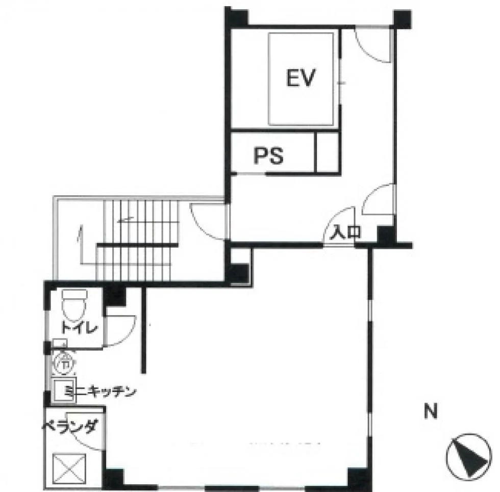 日宝茅場町ビル 4 フロア図面 9