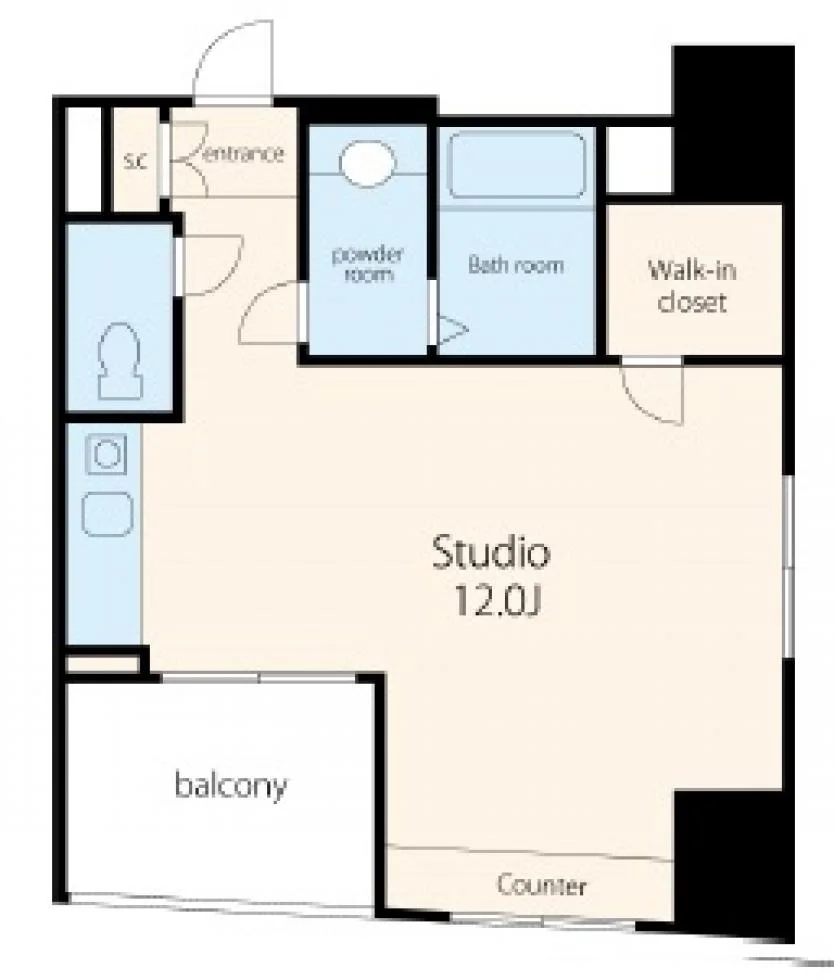 VORT銀座residence 5 フロア図面 9