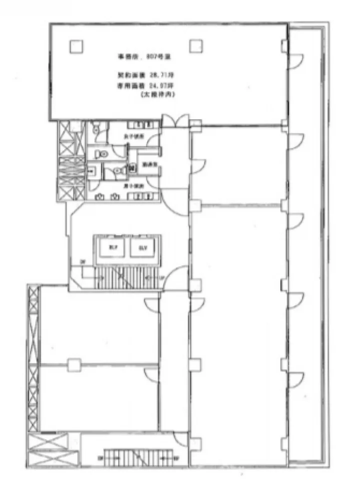 岩月ビル 8 フロア図面 9