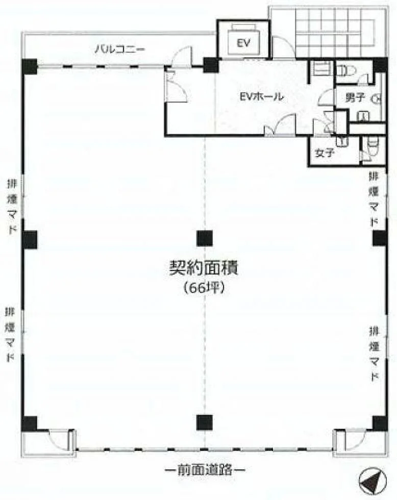 築地FTSビル 4 フロア図面 9