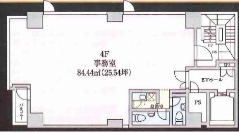 Dear日本橋タワー 4 フロア図面 5