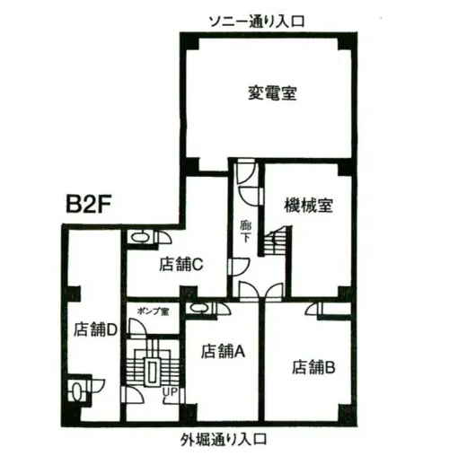 クレグラン銀座ビル 2 フロア図面 11