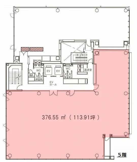 JRE銀座3丁目ビル 5 フロア図面 6