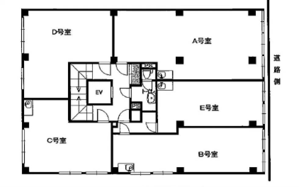 八重洲五の五ビル 4 フロア図面 9