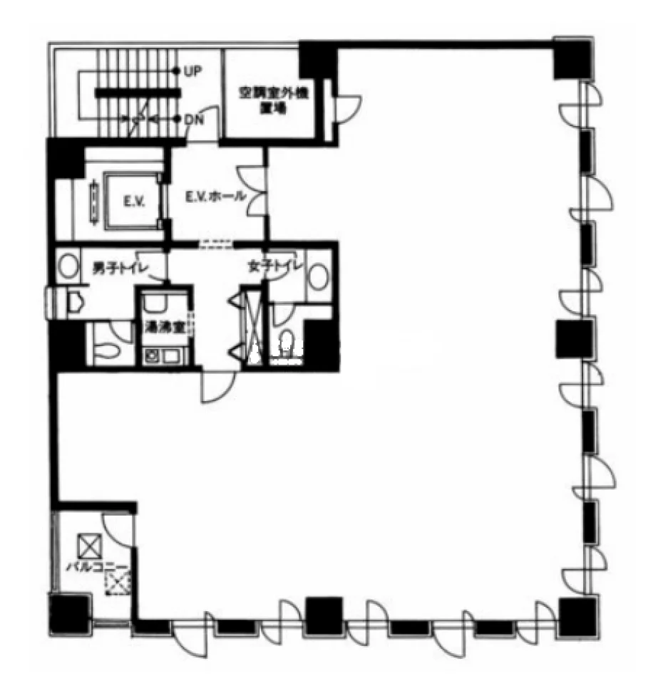 新京橋ビル 4 フロア図面 7