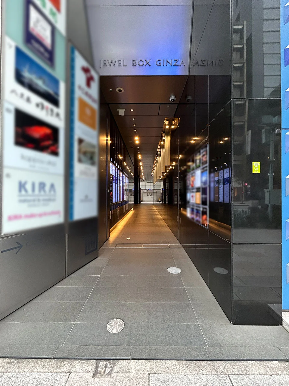 JEWEL BOX GINZA 8 ビルエントランス 3