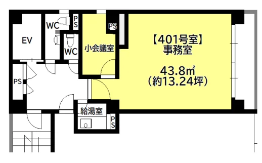 日本サンライズビル 4 フロア図面 7