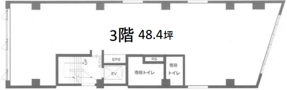 安和宝町ビル(永都ビル京橋) 3 フロア図面 10