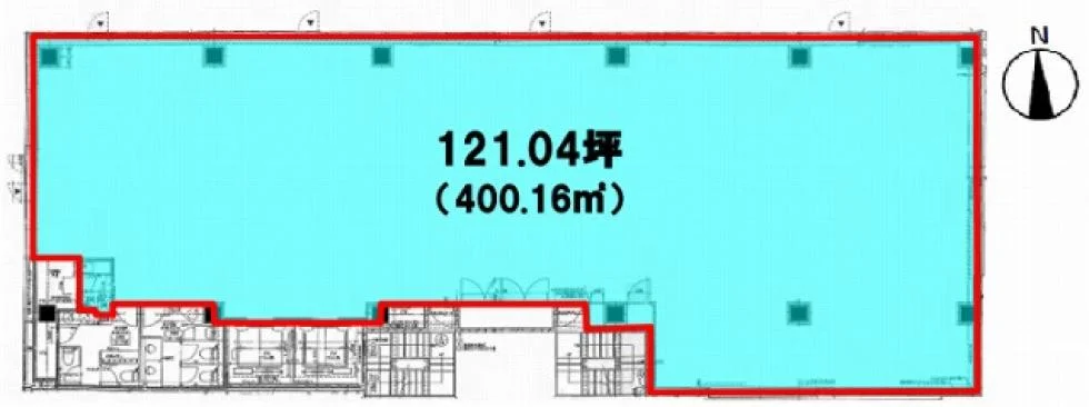 いちご八丁堀ビル 7 フロア図面 8