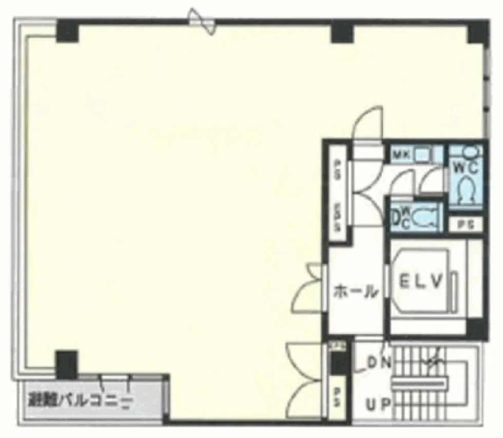 茅場町駅前ビル 8 フロア図面 9