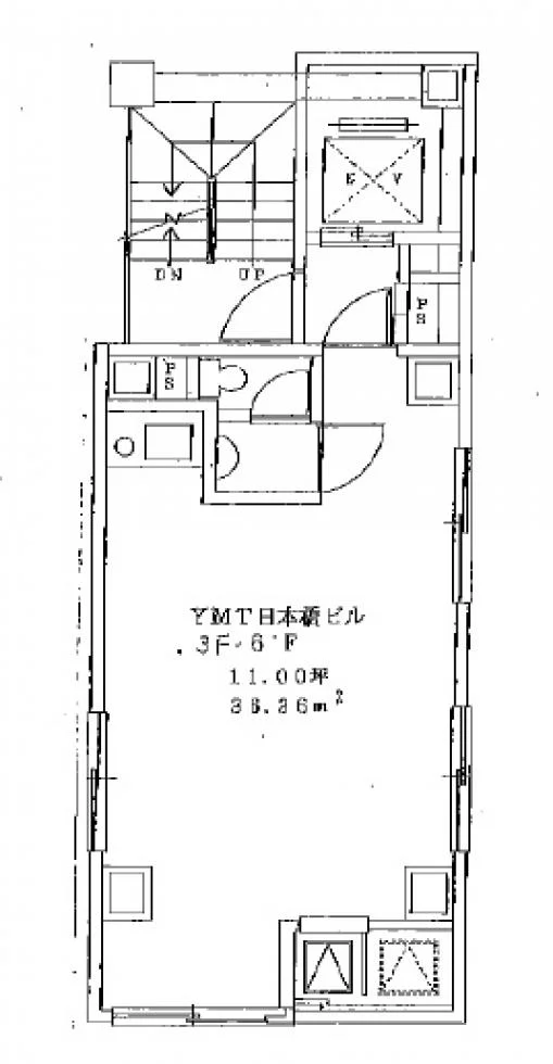 YMT日本橋ビル 3 フロア図面 9