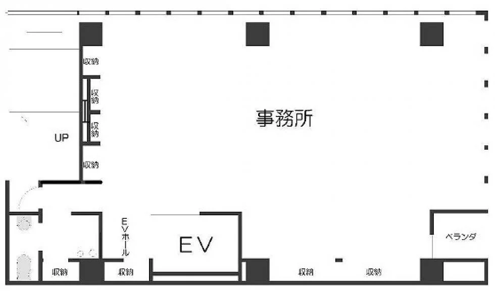 NSK日本橋浜町ビル 7 フロア図面 4