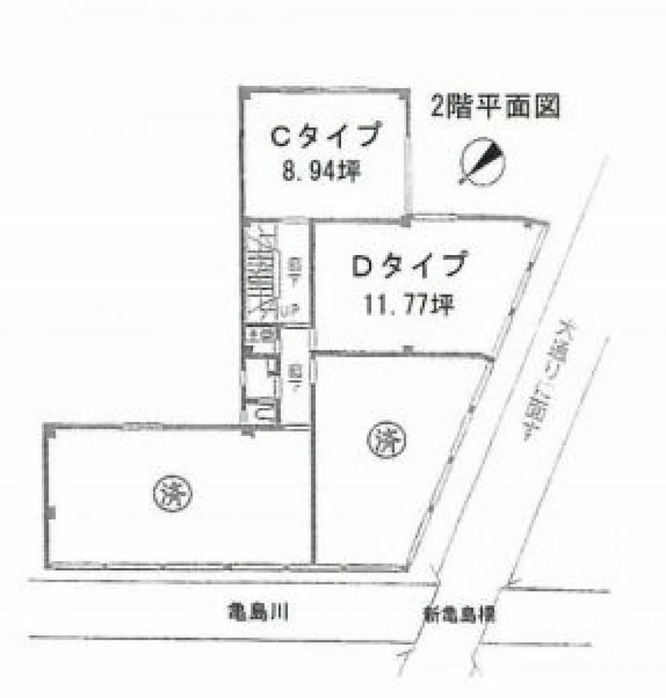 八重洲優和ビル 2 フロア図面 1