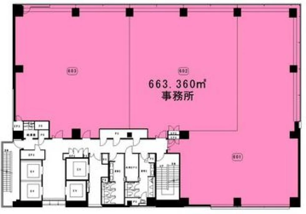 KPP八重洲ビル 6 フロア図面 8