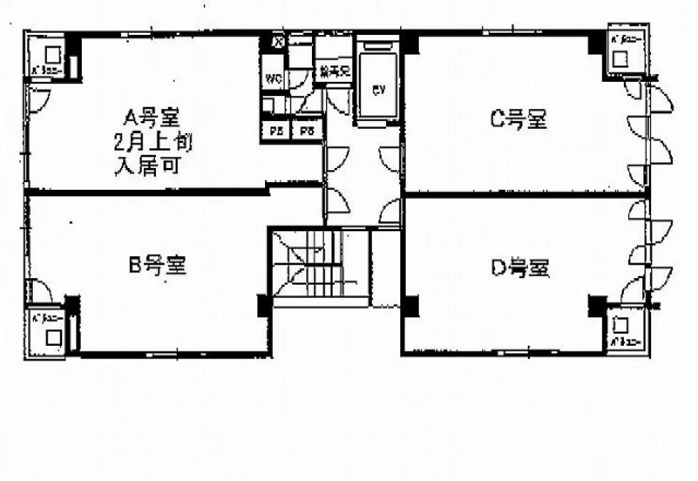 サニービル 2 フロア図面 9