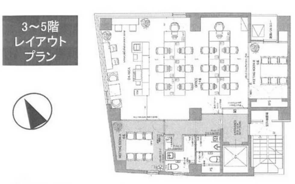 グランド茅場町ビル 7 フロア図面 9