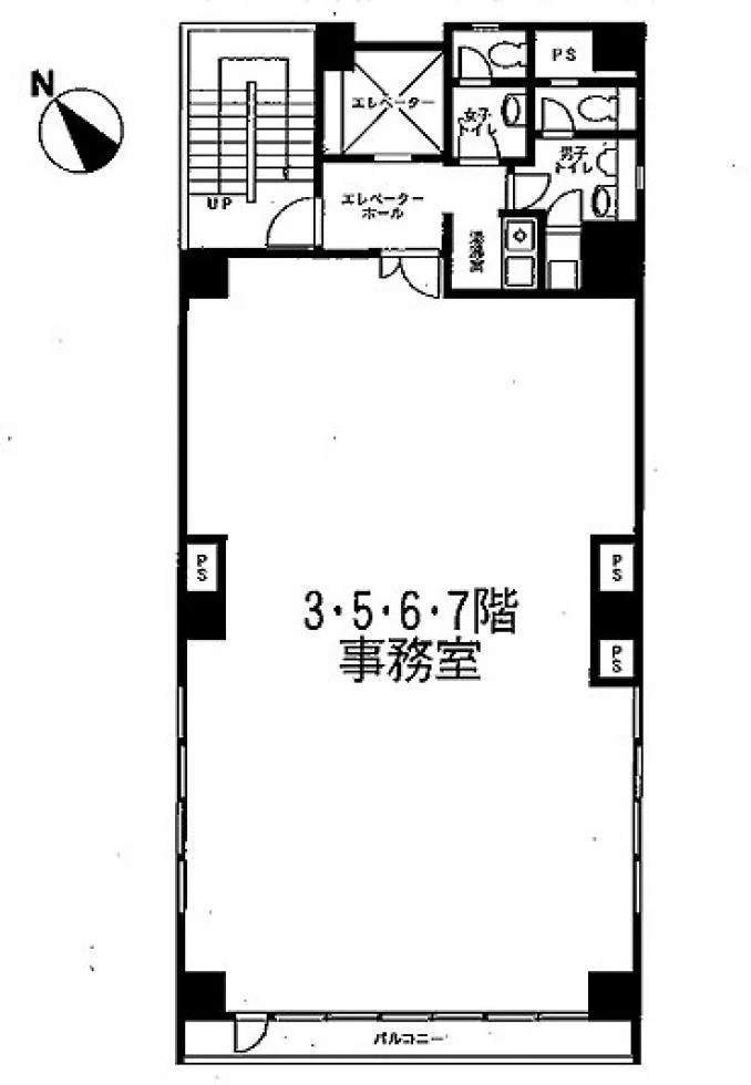 新川I&Lビル 7 フロア図面 18