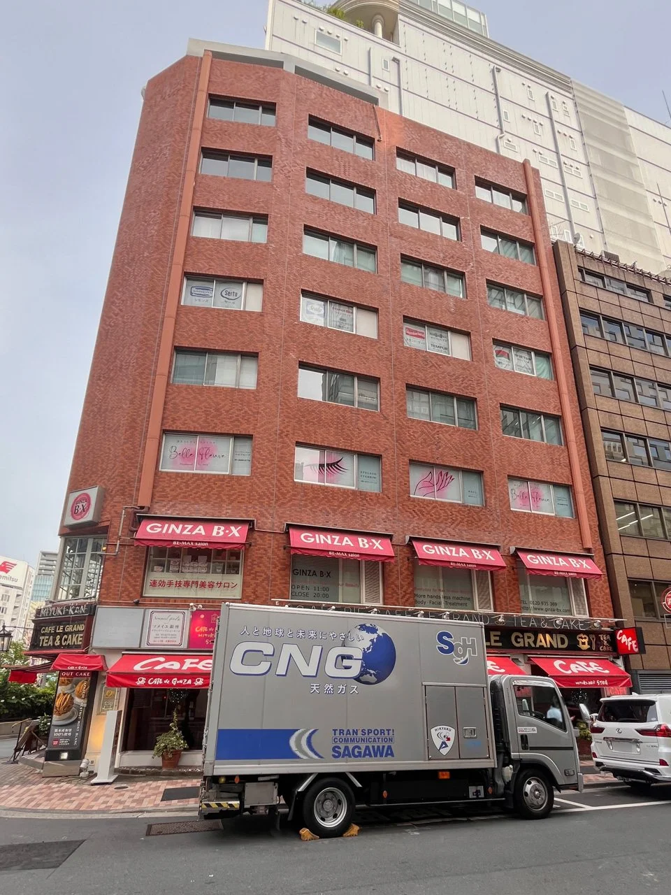 銀座プリンスビル B1 オフィスビル外観 1