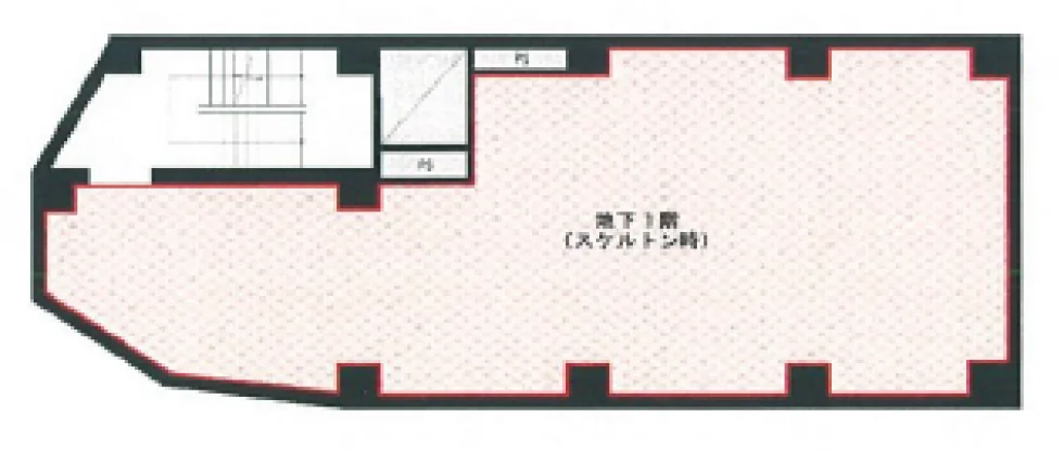 銀座プリンスビル B1 フロア図面 11