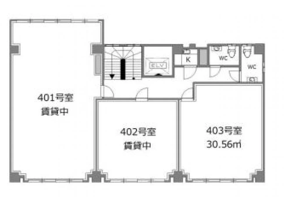 牧野ビル 4 フロア図面 9
