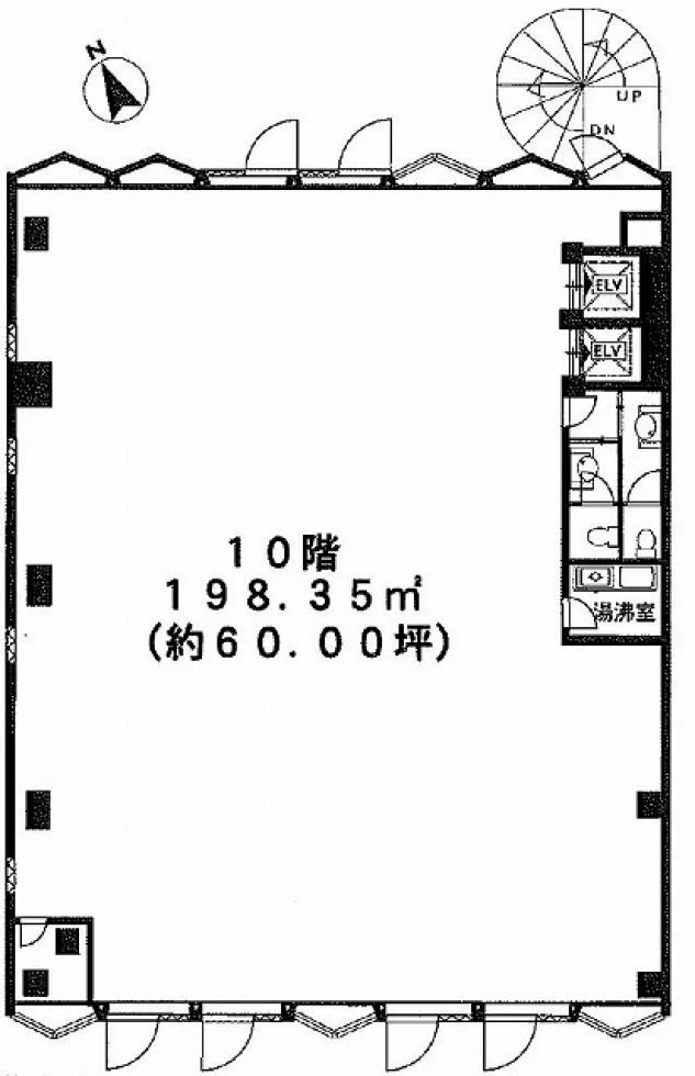 初音森ビル 8 フロア図面 11