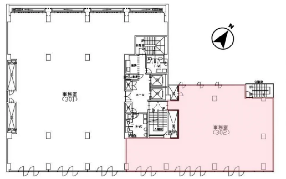 共同ビル(銀座7丁目) 3 フロア図面 9
