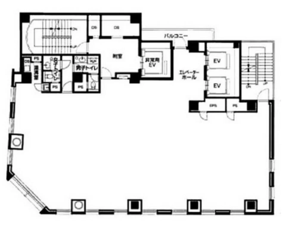 E.T.S.室町【ETS室町】ビル 5 フロア図面 7
