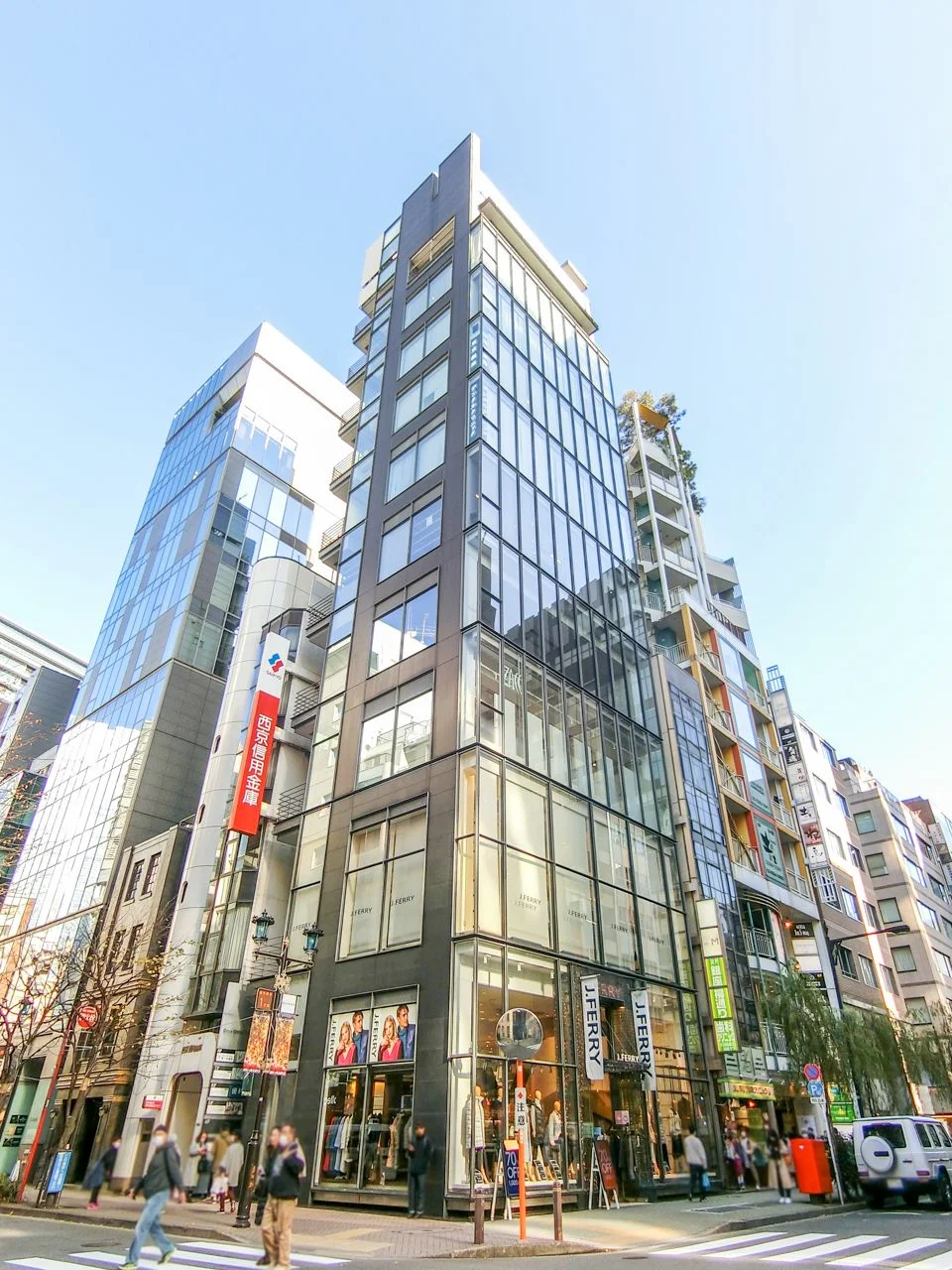 銀座クリスタルタワー 4階・5階セット オフィスビル外観 1