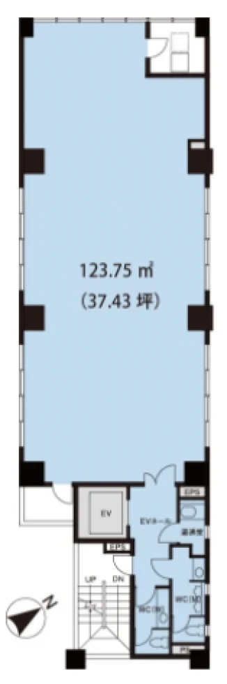 京橋NSビル 7 フロア図面 9