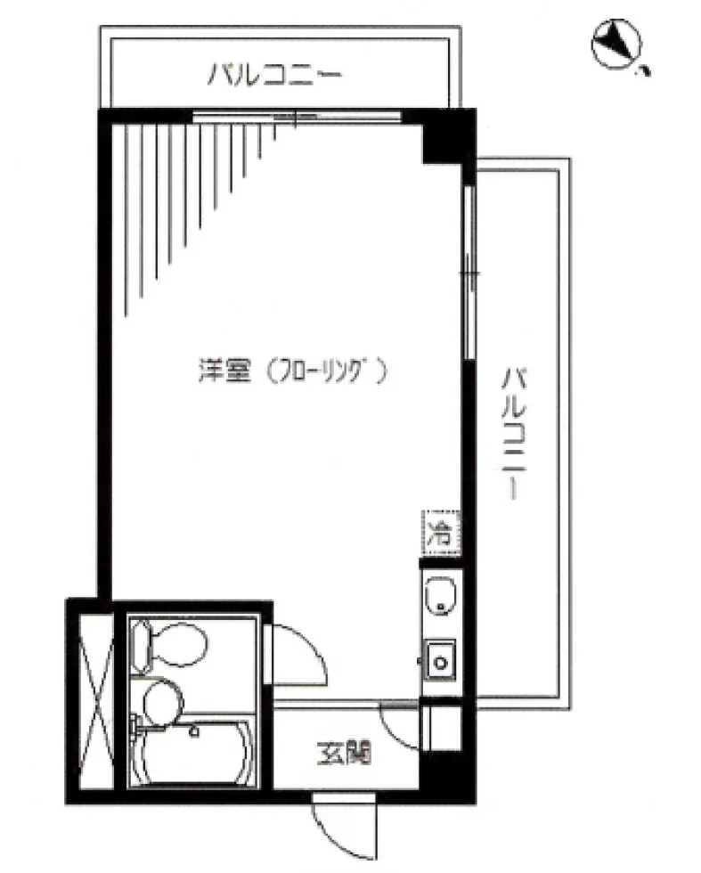 東京ビュック中銀ビル 12 フロア図面 11