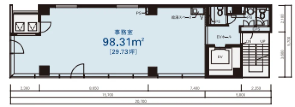 クローバー日本橋 10 フロア図面 9
