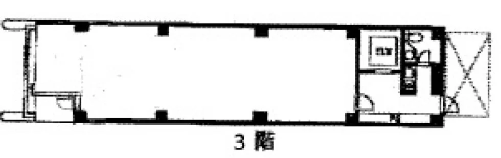小舟町243ビル 3 フロア図面 6