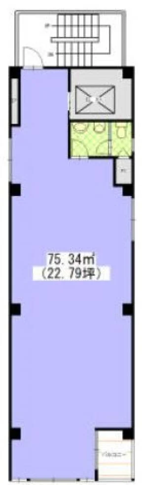 杉山ビル 9 フロア図面 6