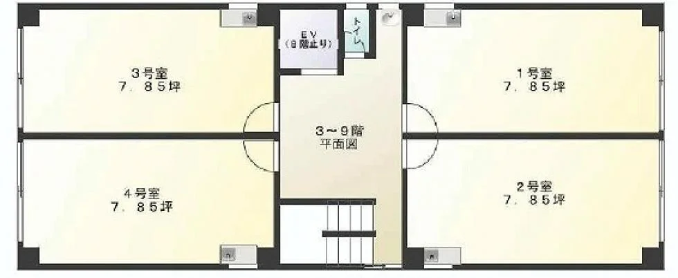 甲東ビル 2 フロア図面 7