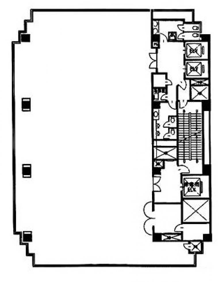 富沢町111ビル 6 フロア図面 1
