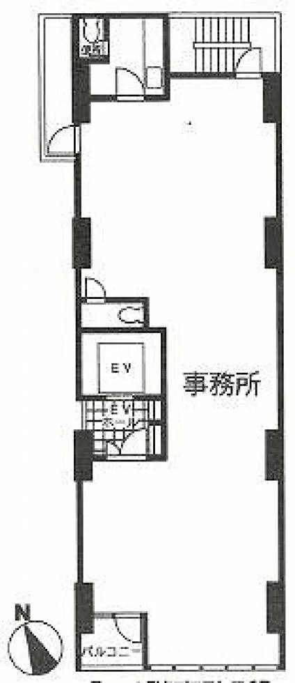 アラィヴ人形町ビル 6 フロア図面 5