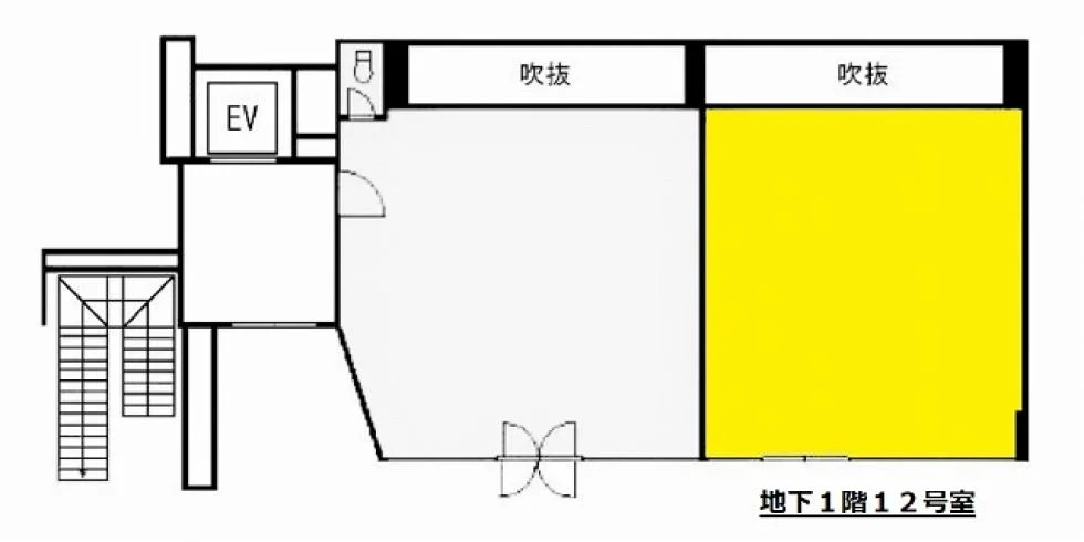 日本橋ぶよおビル B1 フロア図面 5