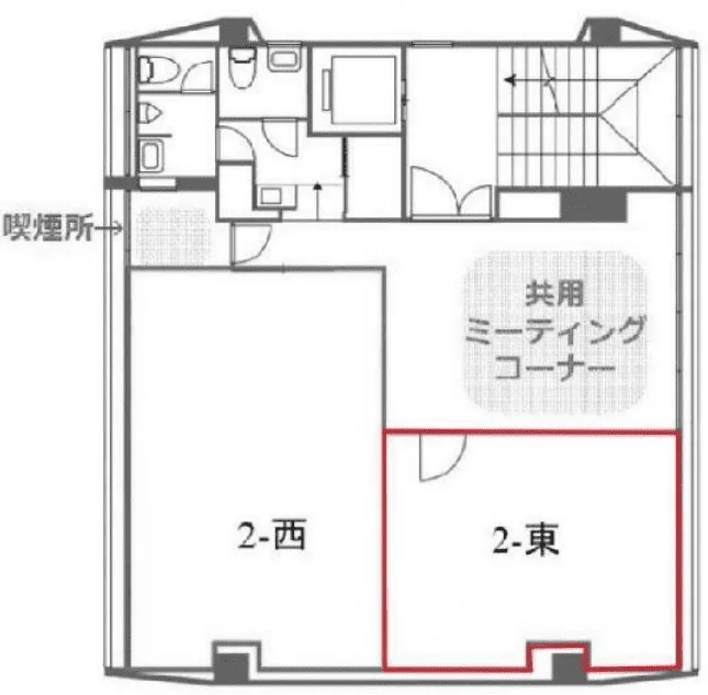 日本橋滄浪閣ビル 2 フロア図面 13